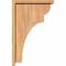 Ekena Millwork Yorktown Smooth Corbel w/Backplate, Western Red Cedar, 5 1/2"W x 14"D x 22"H COR06X14X22YOR01SWR - alternate 4